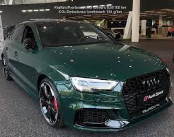 Goodwood Green Audi Rs3 Rate This Audi From 1 100 Get 10 Discount For Audi Tuning Parts By Ultimatecustomsuk With Code Audilo Audi Rs3 Audi Audi Sport