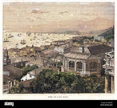 Hong kong harbour 19th century hi-res ...