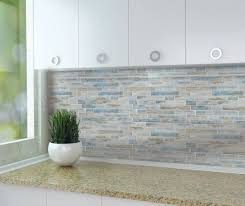 glass tile backsplash