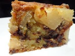 Gateau Poires Amande Et Pepites De Chocolat Recette Gateau Poire Amande Recette Gateau Poire Gateau Au Poire