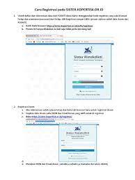 Maybe you would like to learn more about one of these? Cara Registrasi Pada Sister Kopertis 4
