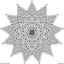 School's out for summer, so keep kids of all ages busy with summer coloring sheets. Geometric Design Coloring Pages To Print Coloring Home