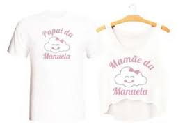 Camisas Personalizadas Para Cha De Bebe Kit 2 Camisetas Cha De Bebe Chuva De Amor Menina Personalizado L1 Persona Camisetas Camisetas Masculinas Camisetas Personalizadas