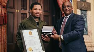 The lightweight champion got into an argument with the woman. Gervonta Davis Treats His Hometown Before His Bigger Mission Begins The Ring