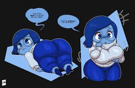 disney, inside out, sadness (inside out), joaoppereiraus, 1girls - Rule 34  XYZ