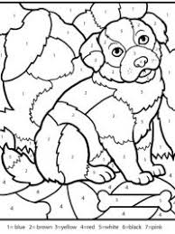 Vlooien & teken bij honden. 15 Gratis Te Printen Kleuren Op Nummer Kleurplaten Topkleurplaat Nl