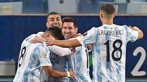 They are just seconds away from their first copa win. Hasil Copa America 2021 Messi Cetak Dua Gol Argentina Permak Bolivia 4 1