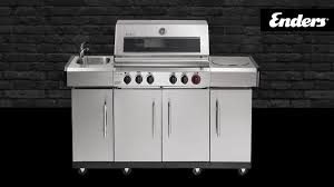 Im sommer verbringt man die zeit gerne draußen im garten. Enders Kansas Pro 4 Sik Profi Turbo Gasgrill 4 Brenner Mit Turbo Zone Youtube