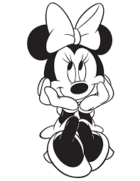 Did you know that hello kitty was born in 1974? Cute Minnie Mouse Coloring Page Minnie Mouse Coloring Pages Disney Coloring Pages Mickey Mouse Coloring Pages