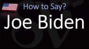 How To Pronounce Joe Biden Correctly Youtube