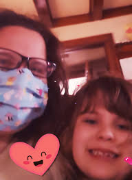 It's important to wear your mask. Choco loves the mask I made for her. 😊