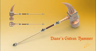 Diane S Gideon Hammer 3d Model Available By Https Vmbrinkis Deviantart Com On Deviantart Seven Deadly Sins Diane Gideon