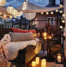 Ikea Warm Weather Living Guide Apartment Balcony Decorating Balcony Decor Balcony Design