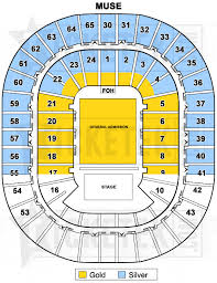 Clean Rod Laver Concert Seating Map Detailed Seat Row