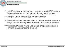 Contoh jurnal penyesuaian rekonsiliasi bank cara menghitung unit ekuivalen dan jurnal transaksi process costing. M E T O D E H A R G A P O K O K P R O S E S 2 Ppt Download