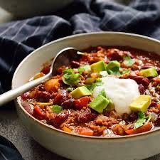 Cocoa Powder In Chili Was A Revelation Thick Rich Almost Meaty Totally Vegan Ch Vegetarian Chili Recipe Vegetarian Chili Easy Easy Vegetarian Chili Recipe