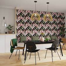 Deco papier peint salon salle a manger. Papier Peint 4 Murs Des Idees Tendances Pour Votre Interieur