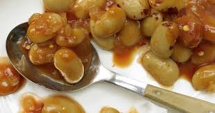 Gebackene Bohnen Rezept Gebackene Bohnen Herzhafte Speisen Bohnen