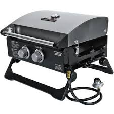Brinkmann 2 Burner Tabletop Propane Gas Grill 810 1200 S At The Home Depot Modular Outdoor Kitchens Built In Grill Grilling