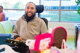 Marcus' message of determination: 'Whatever you want to be, you can be it'