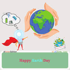 People everywhere breathe the same air, share the same seas, live together on the land. Happy Earth Day Solar Edition