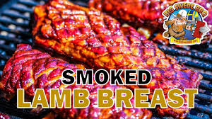 Coat the meat well and leave in the refrigerator. Smoked Lamb Breast On Your Pellet Grill Youtube