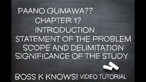Scope and delimitation scope the proposed system, money lending information system will replace…show more content… chapter i introduction introduction background scope delimitation significance of the study theoretical framework research paradigm purpose. Practical Research Chapter 1 Paano Gumawa Intro Sop Scope And Delimitation Significance Youtube