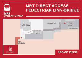 From mutiara mrt station, take mrt feeder bus t809 which stops at 1 utama highstreet entrance (central park avenue), 1 utama bus terminal (central park avenue), 1 utama ldp. 1utamashoppingcentre On Twitter Joint Media Statement With Mrtmalaysia 1 February 2018 The Pedestrian Link Directly Connecting The Bandar Utama Mrt Station To Malaysia S Largest Mall 1 Utama Shopping Centre Was Opened Today