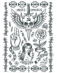 During the 20th century in the soviet union, russian criminal and prison communities maintained a culture of using tattoos to indicate members' criminal career and ranking. Tattooed Now Temporary Tattoo Russian Prison Set 2 Buy Cheap Maske Berlin