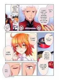Gudako Tries Emiya S Cooking Set Fate Archer Fate Anime Series Fate Servants