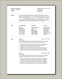 Customizable and fit for any industry. Free 2 Page Cv Templates Two Extra Page Ms Word Editable Free