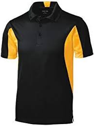 Black And Gold Polo T Shirt Amazon Com Black Gold Polo Work Shirts Polo Shirt Polo