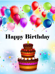 American express® gift cards may be purchased in any amount from $25 to $3,000. Artistic Balloon Happy Birthday Card Birthday Greeting Cards By Davia