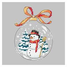 Maybe you would like to learn more about one of these? Cross Stitch Pattern Christmas Ball With A Bird