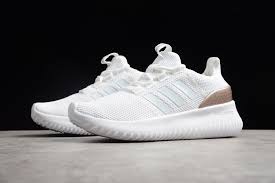 Black And Rose Gold Adidas Sneakers 2018 Adidas Cloudfoam Ultimate Pure White Rose Gold Running Shoes Db1791 Adidas White Shoes Rose Gold Shoes Adidas Cloudfoam