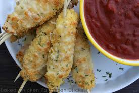 Wash chicken thighs and trim excess fat and skin. Baked Chicken Parmesan Sticks