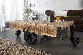 Industrial Cart Coffee Table A Unique Atmosphere Guaranteed In 2020 Coffee Table Cart Coffee Table Industrial Coffee Table
