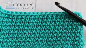 Carry the unworked yarn up the side and then cover with a border to minimize the number of yarn tails you need to weave in. Single Crochet Cross Stitch How To Crochet Youtube