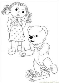 Andy pandy coloring pages provided for educational purposes and personal use only. Andy Runs And Damage The Plant Coloring Page Cartoon Coloring Pages Coloring Pages Coloring Pages For Kids