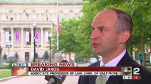 David Jaros, associate professor of law with University of Baltimore shares  thoughts