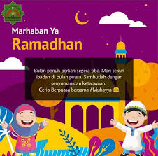 Contoh gambar poster bulan ramadhan simak gambar berikut. Marhaban Ya Ramadhan 1440 H