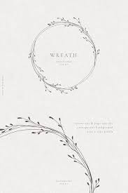 Black And White Transparent Floral Wreath Png Botanical Wreath Hand Sketched Clip Art Illustration Vector Png Transparent Background Hand Sketch Wreath Drawing Wreath Illustration