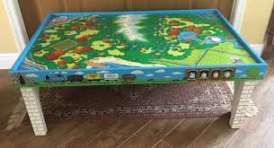 Thomas The Tank Engine Train Play Table Island Of Sodor Learning Curve Wooden Learningcurve Play Table Thomas The Tank Engine Thomas The Tank
