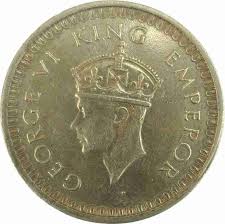 NAVAM 1942 ONE RUPEE BRITISH INDIA ...