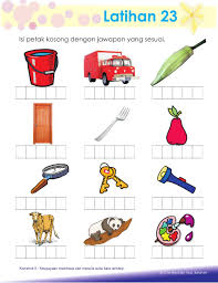 Aktiviti Asas Membaca In 2020 Kindergarten Reading Worksheets Preschool Writing Free Kindergarten Worksheets