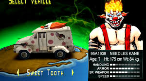 Sweet tooth's cotton candy fudge. Let S Play Twisted Metal Head On Sweet Tooth In Big Blue Stadium Youtube