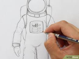 Space suit modeled after the nasa apollo missions. How To Draw An Astronaut With Pictures Wikihow