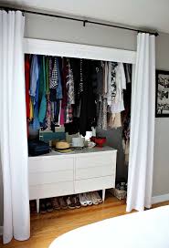 When people tire of their kitchen cabinets, many will simply buy new. 18 Tidy Curtain Closet Doors To Conquer The Mess Decor Home Ideas