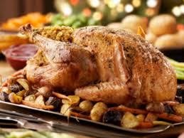Disposer les marrons autour de la dinde et poursuivre la cuisson durant 1 h à 160 °c. Dinde Farcie Accompagnee De Marrons La Recette