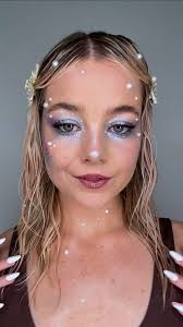 easy halloween look✨🧜🏻‍♀️ #mermaid #siren #halloweenmakeup